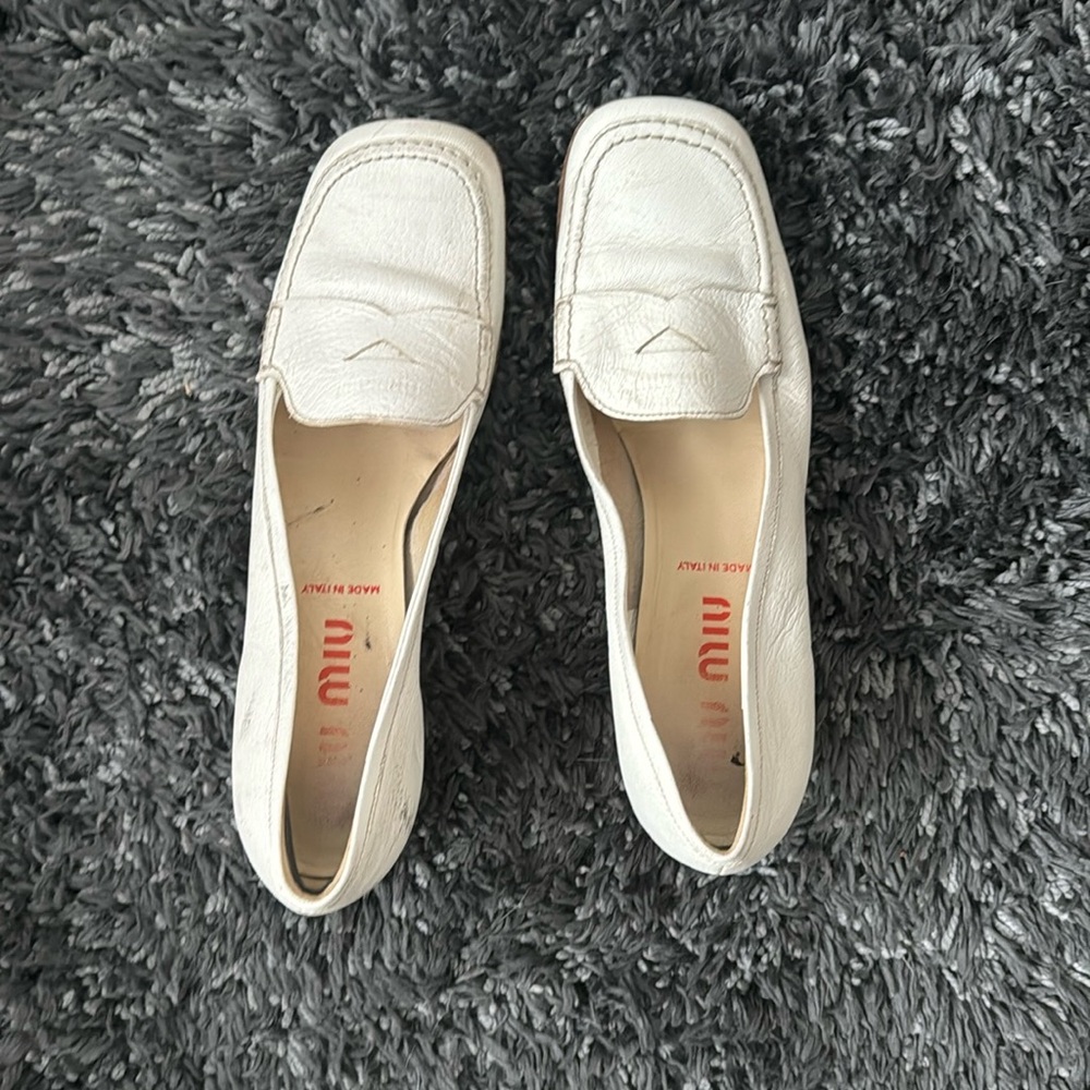 Miu miu shoes. Sz 40. Some wear damage, but in great condition-